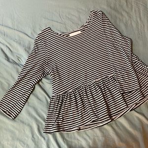 Free People Peplum Top